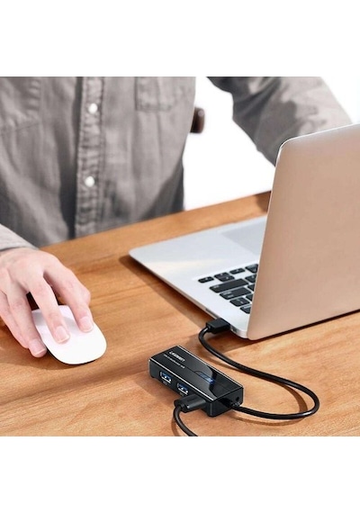 Ugreen Rj45 20265 Usb 3.0 Gigabit Ethernet Dönüştürücü Usb Hub