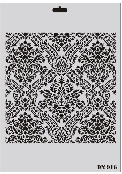 Rich Dantel Seri Dn-916 Stencil 35x25 Cm - Elwm-290474 Renkli