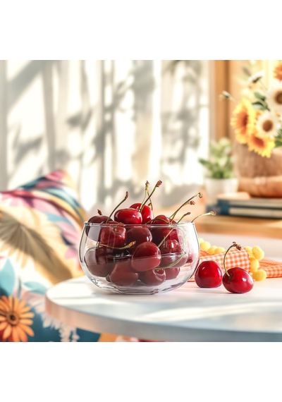 Cleo Cam Çorba Kasesi 3'lü Küçük Boy 390 Ml Salata/meze/kahvaltı Kasesi