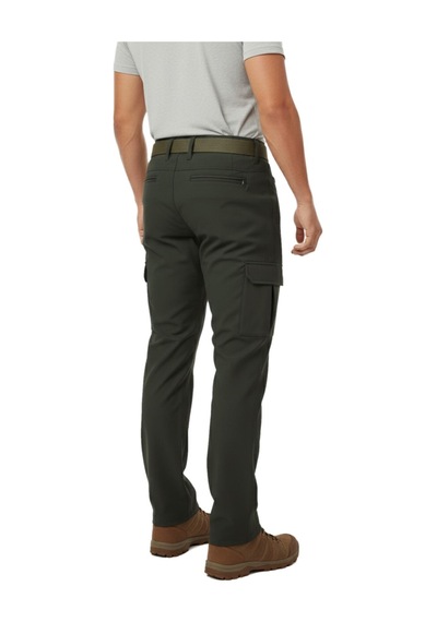 Erkek Kışlık Soft Jel Taktik İçi Polar Pantolon Regular Bgl-st04974 Haki