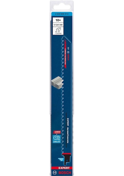 Bosch Expert S 1241 Hm Gözenekli Beton 300 Mm 10'lu Panter Testere 2608900412
