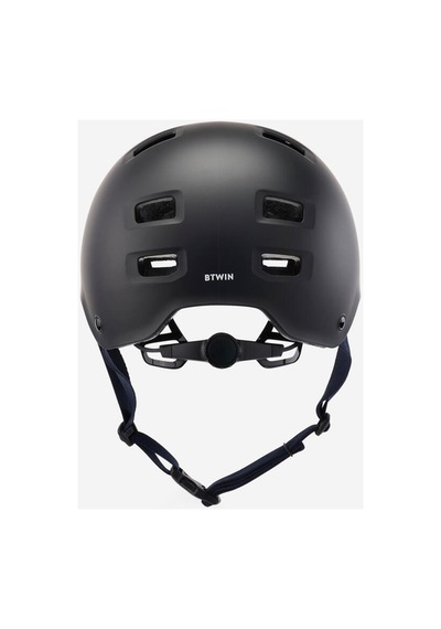 Btwin Kask - Paten / Kaykay / Scooter - Siyah - Mf500 Siyah/koyu Mavi