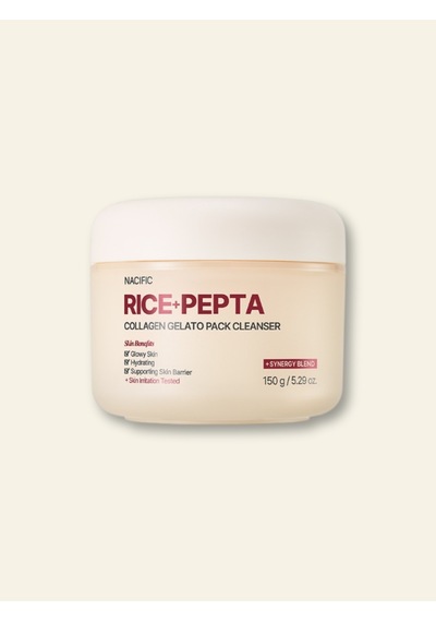 Nacific Rice Pepta Collagen Gelato Pack Cleanser 150 G