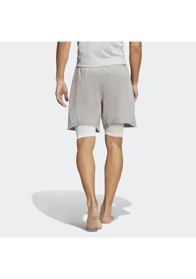 Adidas Erkek Günlük Şort Yoga 2ın1 Short H44520 001
