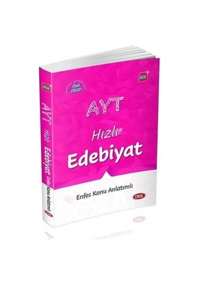 Data AYT Hızlı Edebiyat Enfes Konu Anlatımlı -  Data Yayınları