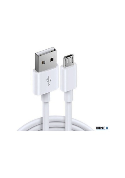 Winex Dg925 Usba To Micro Data Ve Şarj Kablosu Beyaz