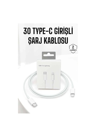 Iphone Uyumlu İos Uyumlu Lightning Hızlı Şarj Tye C Lightning Şarj Kablosu Mh-hs1041-4223