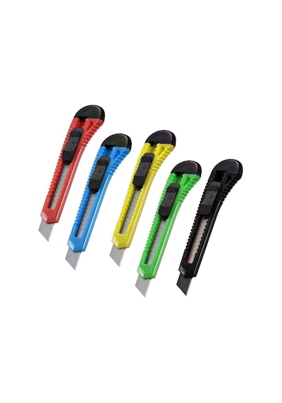Maket Bıçağı 18 Mm Plastik Gövde Özs 8889-3 Adet Gönderilir