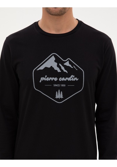 Pierre Cardin Erkek Siyah Pijama Takım 50322632-001 Siyah