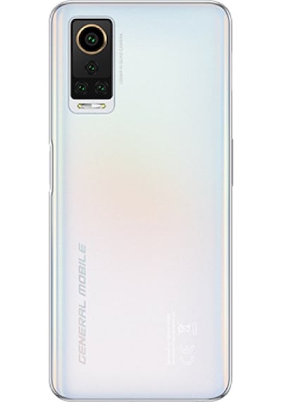 General Mobile Gm22 Pro Arka Kapağı Beyaz