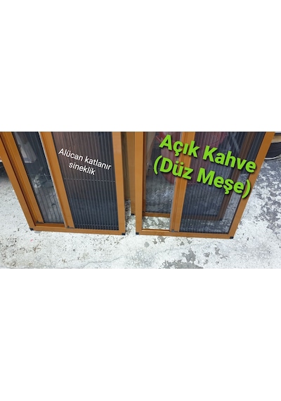 Pileli Sineklik Sürgülü Akordeon Kapı Pencere Sineklik