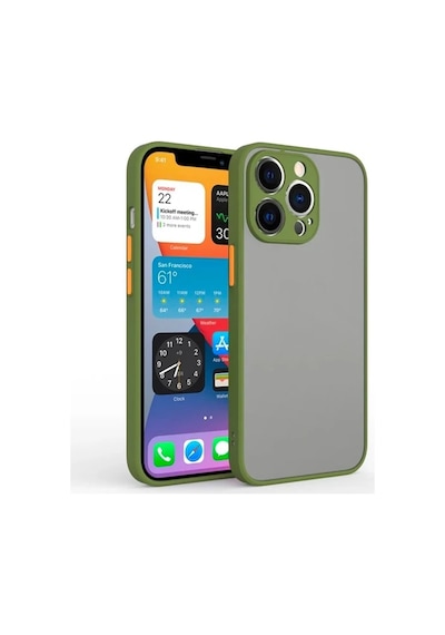 Apple iPhone Uyumlu 12 Pro Max 6.7inç Kamera Korumalı Premium Silikon Kılıf- 5775 Mor