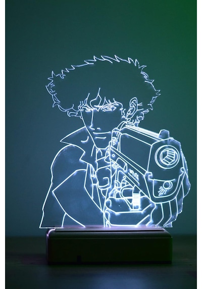 Modiwa Cowboy Bebop 16 Renkli Anime Gece Lambası