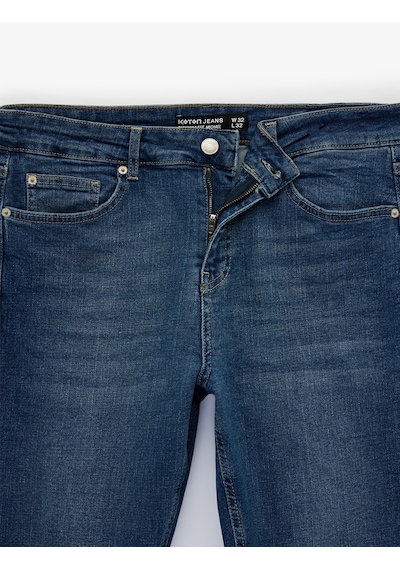 Koton Pamuklu Normal Bel Skinny Fit Jean Pantolon - Michael Jean Orta İndigo 6sam40013nd İndigo Koton Pamuklu Normal Bel Skinny Fit Jean Pantolon - Michael Jean Orta İndigo 6sam40013nd İndigo