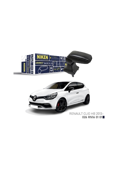 Niken Kol Dayama Araca Özel Renault Clio Hb 2013- Siyah Nkn 026 Rn16 01 01