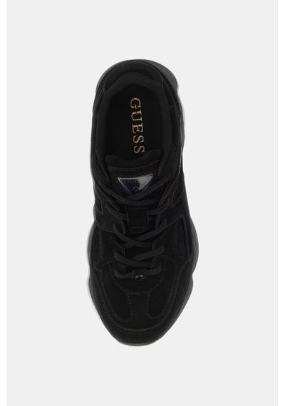 Guess Caracol Süet Kadın Spor Ayakkabı Flfcolsue12 Siyah