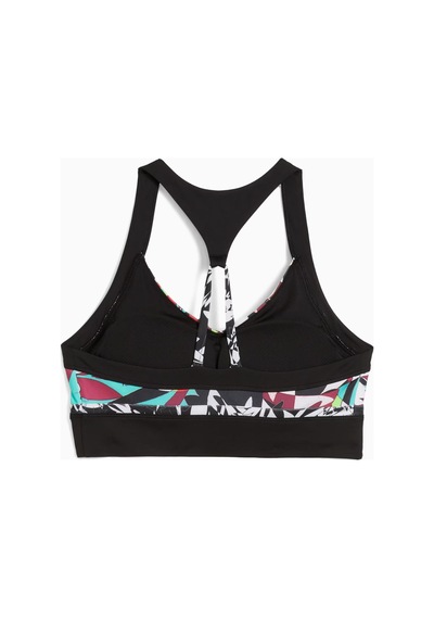 Puma 4 Keeps Tropical Kadın Sporcu Sütyeni 526786-51 Çok Renkli