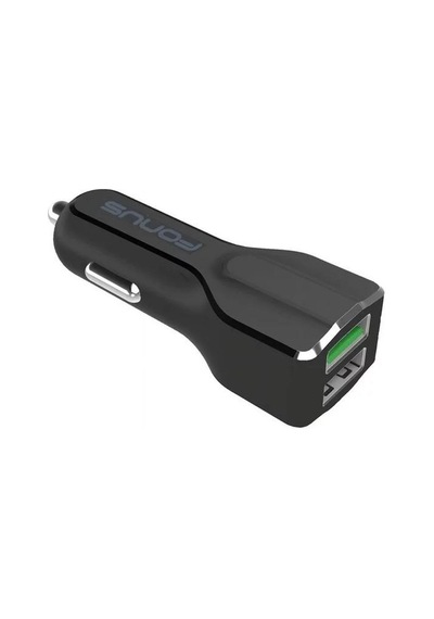 Fonus Çift Usb Çıkışlı Qc 3.0 Hızlı Araç Şarj Cihazı