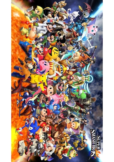 Buffalo Bandana Super Smash Bros Siyah