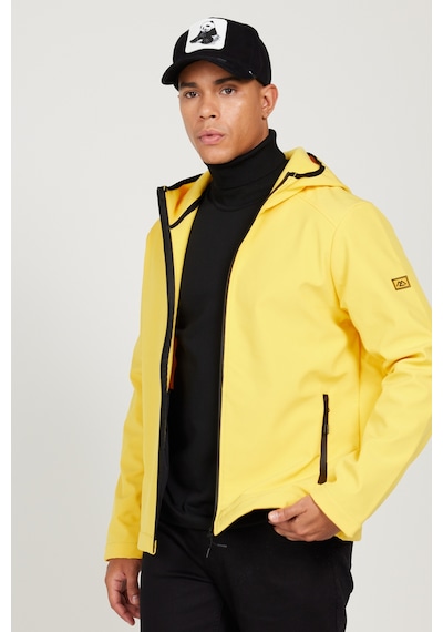 Ac&Co / Altınyıldız Classics Erkek Sarı Standart Fit Normal Kesim Dik Yaka Softshell Mont 4A0823100205Sar3Xl Sarı Ac&Co / Altınyıldız Classics Erkek Sarı Standart Fit Normal Kesim Dik Yaka Softshell Mont 4A0823100205Sar3Xl Sarı