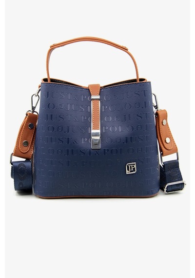 Just Polo Kadın El Ve Omuz Çantası 6011mh Siyah Camel
