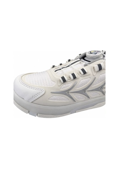 Papucumun Dünyası Işıklı Mekanizma Bağcıklı Unisex Patenli Sneaker Beyaz