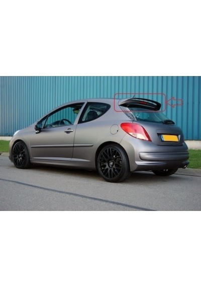 Peugeot 207 2006-2014 Spoiler-fiber-astarlı-boyasız