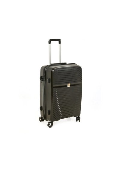Hoffmannss Orta Boy Pp Valiz - Siyah - 58 Cm Çok Renkli