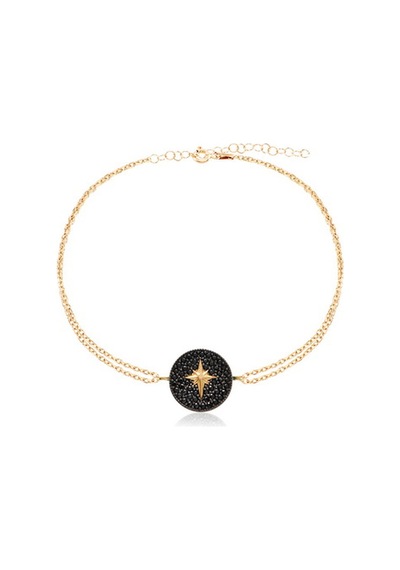 Emılıano Jewellery Silver 925 Ayar Yıldız Kolye Gümüş - Rose Gold