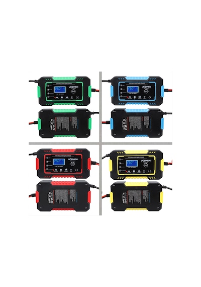Ucomen Uc-c120501a 12v 6a Lcd Göstergeli Akıllı Akü Şarj Cihazı