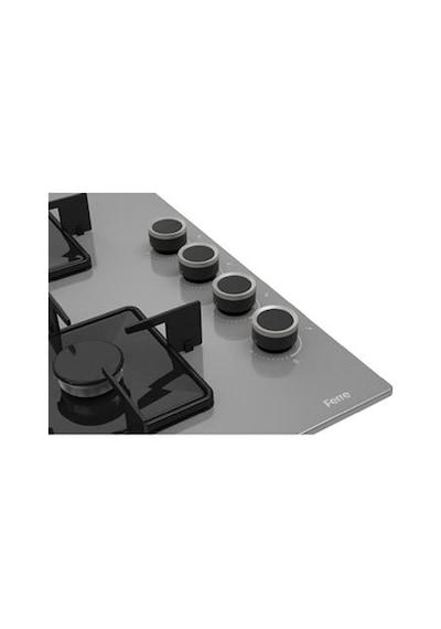 Ferre Gray Plus Serisi QBL63CPR-SS208-D102 3lü Cam Ankastre Set