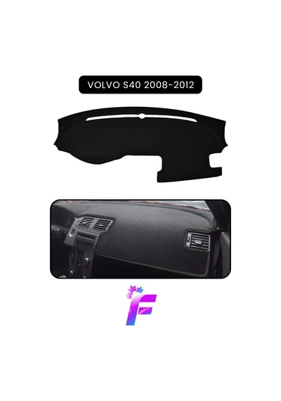 Volvo S40 2008-2012 Torpido Örtüsü Güneşten Korur Kolay Montaj Tam Uyum Tam Koruma C66 Torpido Halısı