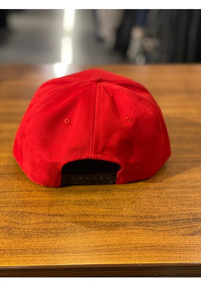 Hiphop Snapback Rapper Basket Kırmızı Kanvas Cap Şapka