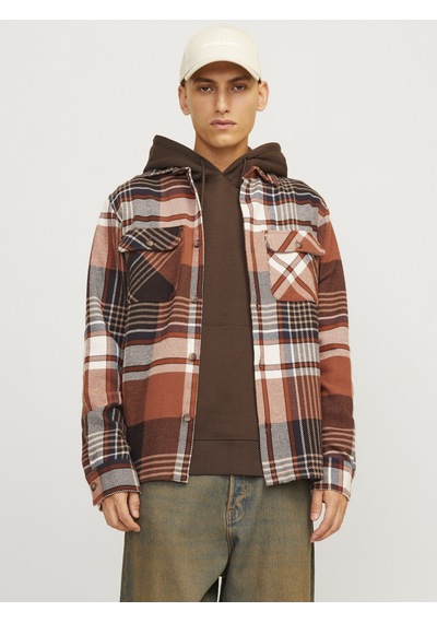 Jack & Jones Jack&jones Erkek Gömlek 12261170 Kahverengi