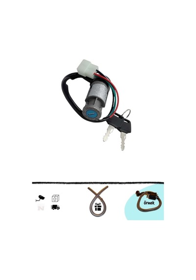 Cup Motosiklet Tek Kontak +buji Kablo Kılıfı