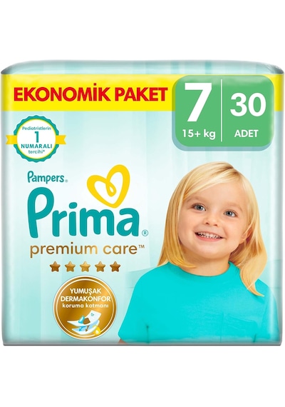 Prima Premium Care Bebek Bezi Beden:7 15+kg Xxx Large 90 Adet