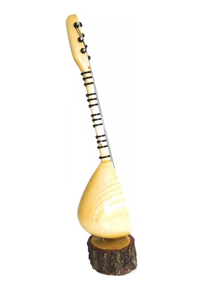 Pandura Müzik Hediyelik Masaüstü Mini Bağlama