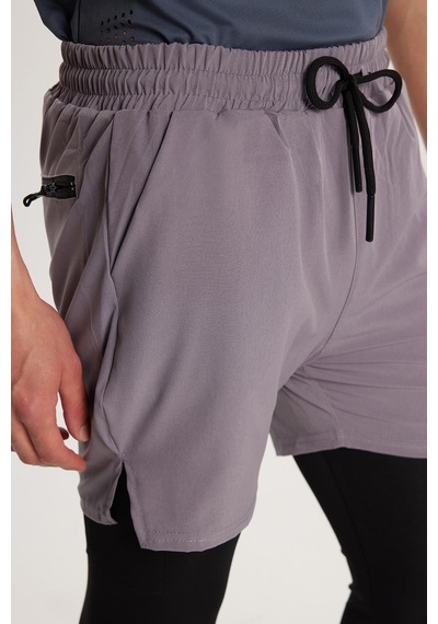 Tudors Erkek Standart Fit Beli Bağlamalı Lastikli Cepli Esnek Kumaş Gri Uzun Sporcu Tayt Şort-33858 Gri Tudors Erkek Standart Fit Beli Bağlamalı Lastikli Cepli Esnek Kumaş Gri Uzun Sporcu Tayt Şort-33858 Gri