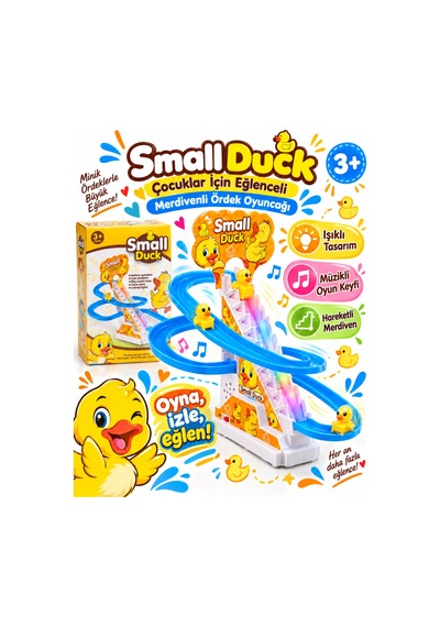 Dön Dolaş Ördekler Işıklı Müzikli Merdiven Small - 922828580