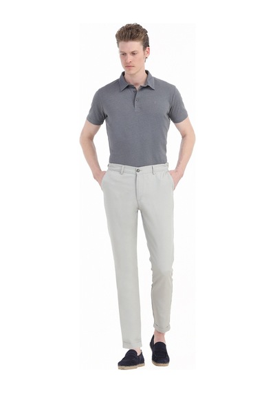 Ramsey Taş Düz Dokuma Jogging Fit Casual Pantolon