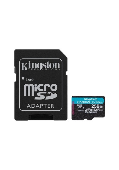 Kingston 256gb Msdxc Canvasgo+ 200mb Sdcg4/256gb