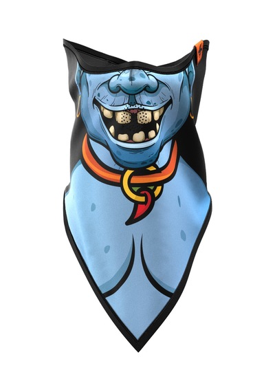 Maskara Üçgen Maske Renkli Renkli Çok Renkli