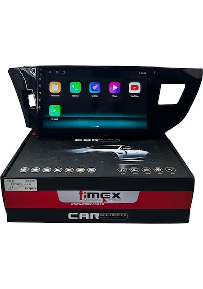 Toyota Corolla 2013-2015 Fimex 4-64 Fanlı Dspli Pro Oem Multimedia 10"