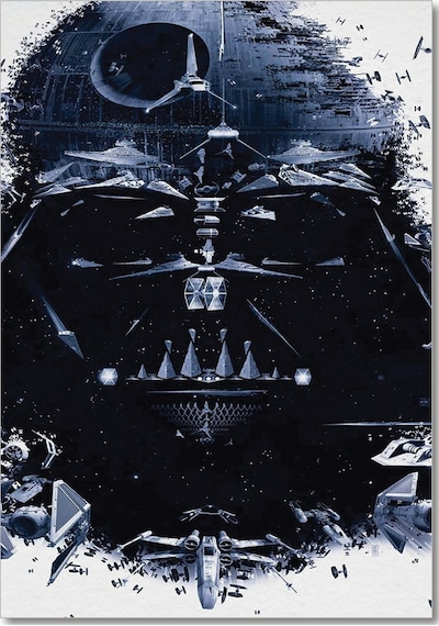 Cakasepetim Star Wars Darth Vader Ahşap Mdf Tablo