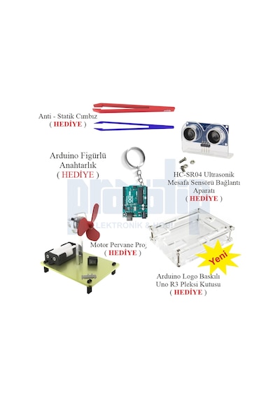 Arduino Başlangıç Seti Uno R3 ( Ch340 ) 107 Parça 344 Adet
