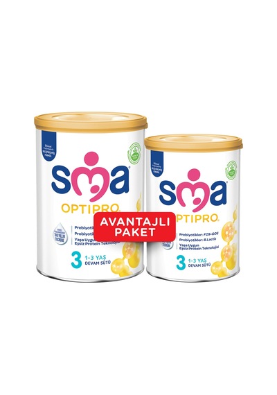 Sma Optipro 3 Devam Sütü 800 + 400 G - 3 Adet Tarı