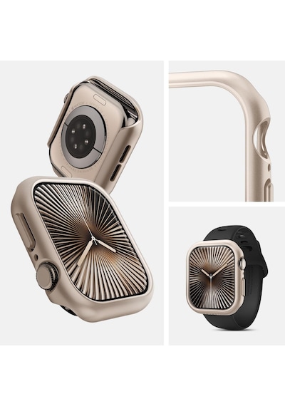 Apple Watch 42mm Seri 11/10 İle Uyumlu Kılıf Thin Fit Starlight - Acs08590 Çok Renkli