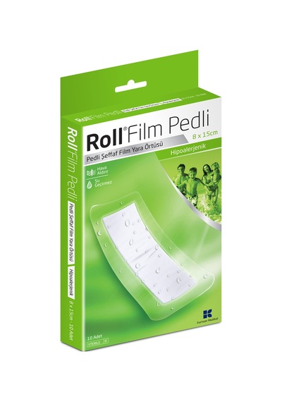 Roll Fılm Yara Örtüsü Tekli 8cm X 15cm