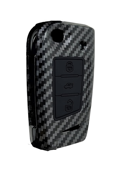Autohan Keys Lüks Karbon Anahtar Koruma Kılıfı Volkswagen Golf 7,