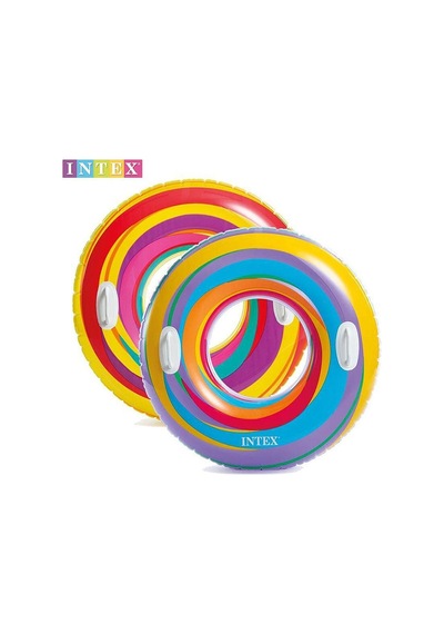 59256 Dalgalı Rüyalar Desenli Tutunmalı Simit 91 Cm
